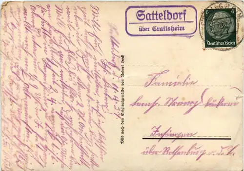100 Jahre Lebensarbeit Vater Werner - Landpost Satteldorf über Crailsheim -92822