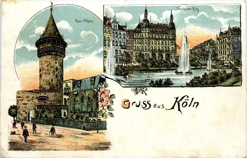 Gruss aus Köln - Litho -91050