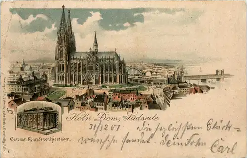 Gruss aus Köln - Litho -91110