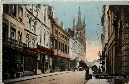 Ypres - La Rue dau Beurre - Feldpost -93016