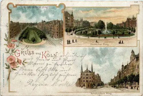 Gruss aus Köln - Litho -91130