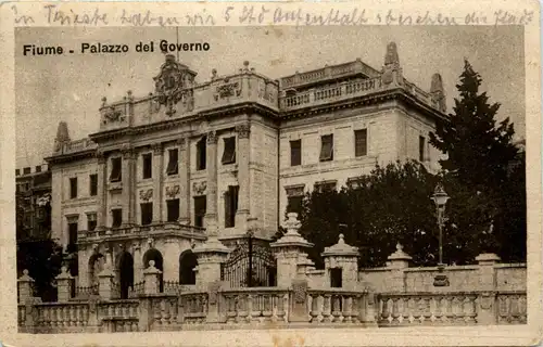Fiume - Palazzo del Governo -93912