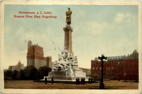 Buenos Aires - Monumento a C. Colon -93868