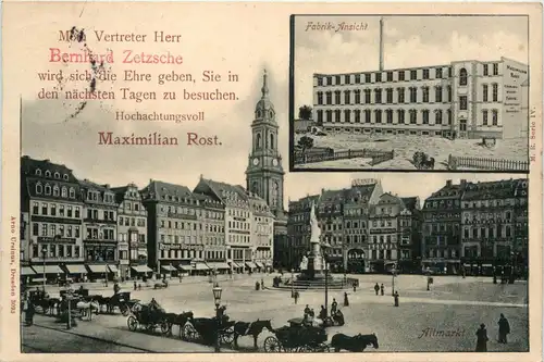 Dresden-Neust - Fabrik Maximilian Rost - Gummiwaren -91190