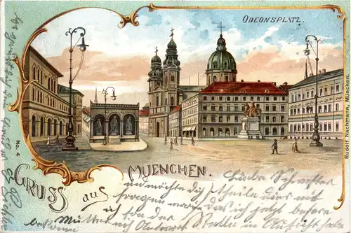 Gruss aus München - Litho -92246