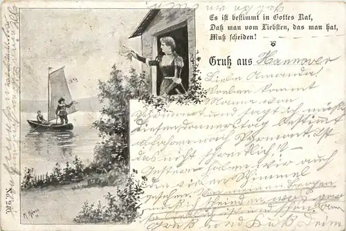 Gruss aus Hannover - Mercur Hannover Stadtpost -91310