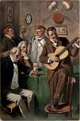 Studentika - Künstlerkarte Georg Mühlberg -94412