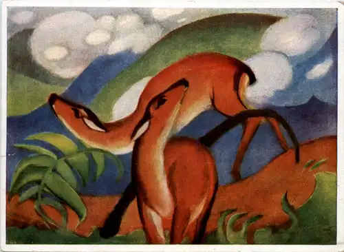 Künstlerkarte Franz Marc -78444