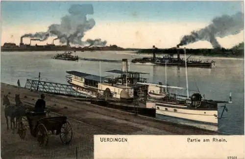 Uerdingen - Partie am Rhein - Krefeld -93602