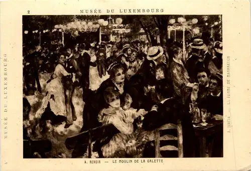 Künstlerkarte A. Renoir -78604