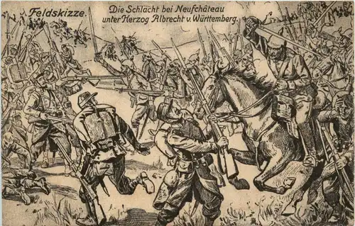 Weltkrieg - Die Schlacht bei Neufchateau -94398