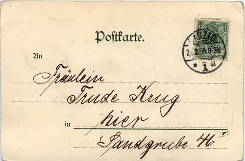 F. Defregger - Künstlerkarte -94458