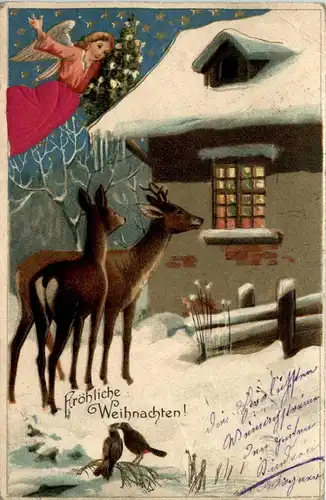 Weihnachten - Engel - Prägekarte -94468