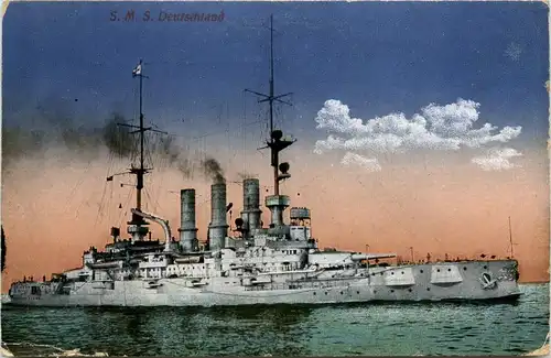 SMS Deutschland -- Schiffspost -94648