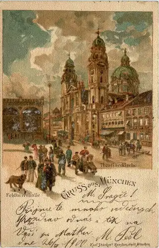 Gruss aus München - Litho -93750