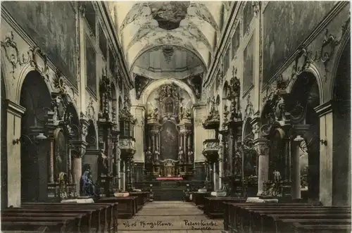 Salzburg - Interieur der St. Peterskirche -93982