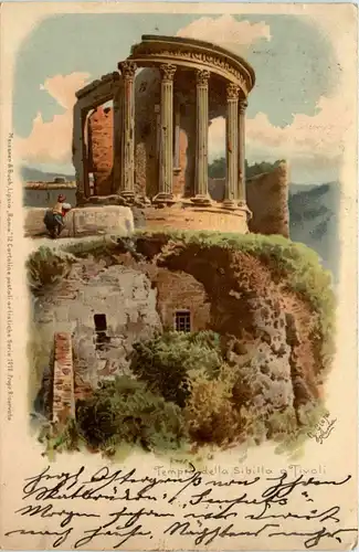 Tempio della Sibilla a Tivoli -93308