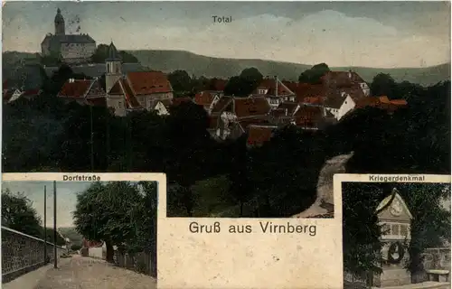 Gruss aus Virnsberg - Flachslanden -94882