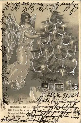 Weihnachten - Engel - Prägekarte -94126