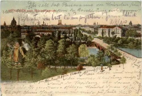 München vom Maximilianeum -94222