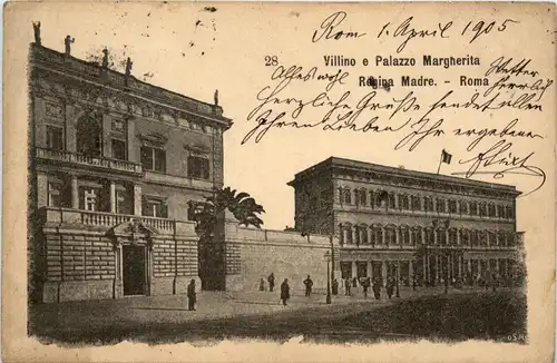 Roma - Villino e Palazzo Marherita Regina Madre -93464