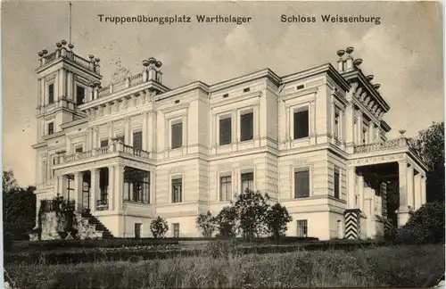 Truppenübungsplatz Warthelager - Schloss Weissenburg -95120