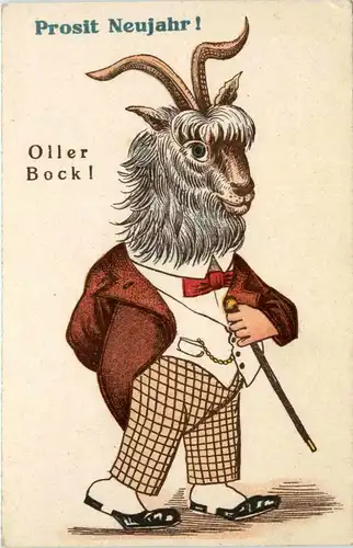 Neujahr - Oller Bock - Ziege -94070