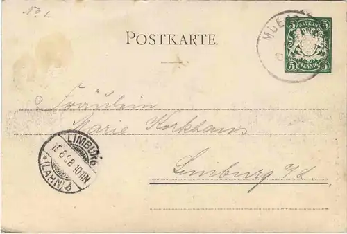 München - Kraft und Arbeitsmaschinen 1898 - Privatganzsache PP15 C1 -92242