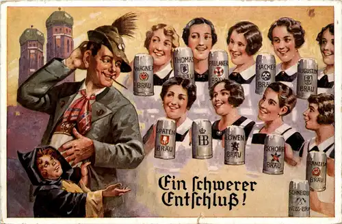München - Ein schwerer Entschluss Bier -92280