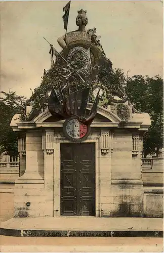 Paris - La Statue de Strassbourg -94502