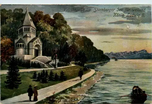 Votivkapelle am Starnberger See für weiland König Ludwig II -92476