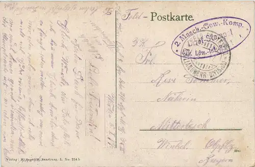 Leintrey - Kirche - Feldpost -95446