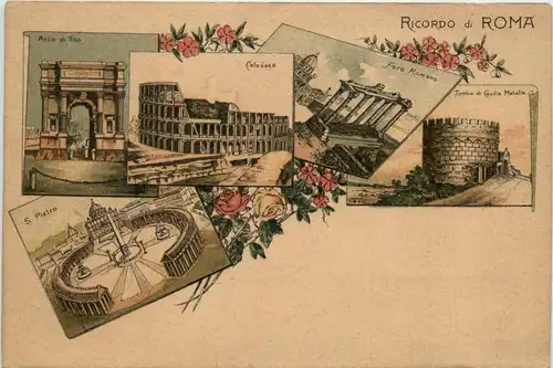 Ricordo di Roma - Litho -93924