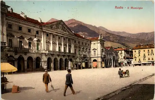 Aosta - Il Municipio -95484