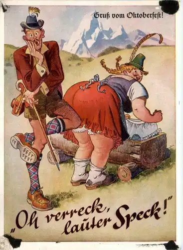 München - Gruss vom Oktoberfest 1966 -94816