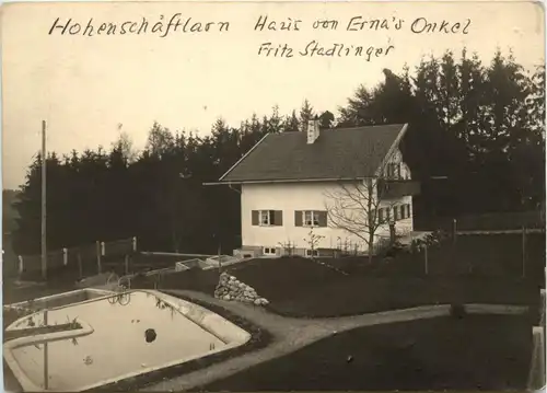 Hohenschäftlarn - Haus von Fritz Stadlinger - Stempel 3. Reich -94802