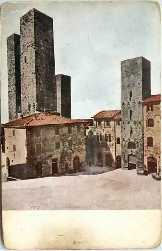San Gimgnano - Piazza del Duomo -95764