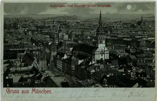 Gruss aus München - Litho -94224