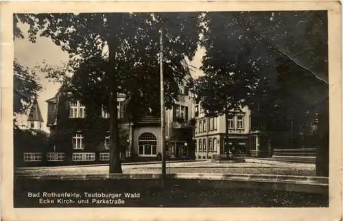 Bad Rothenfelde - Ecke Kirch und Parkstrasse -92852