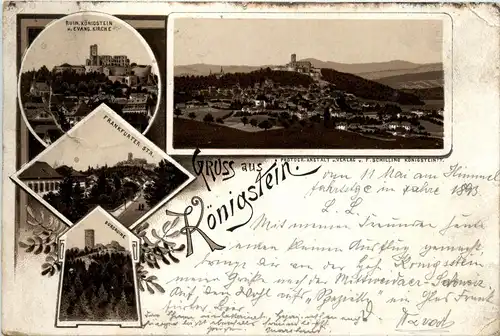 Gruss aus Königstein . Vorläufer 1893 -95114