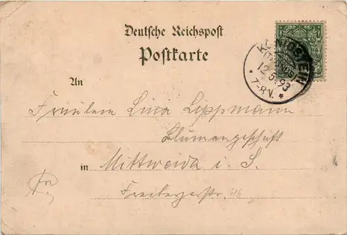 Gruss aus Königstein . Vorläufer 1893 -95114