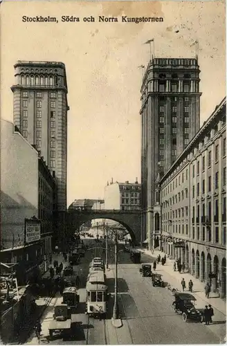 Stockholm - Södra och Norra Kungstornen -95020