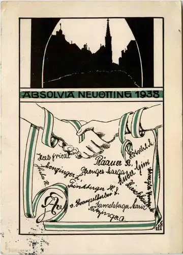 Absolvia Neuötting 1938 - Studentika -95328