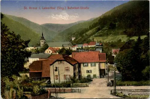 St. Kreuz im Leberthal - Bahnhof Strasse -95444