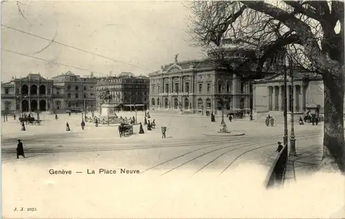Geneve - La Place Neuve -95332