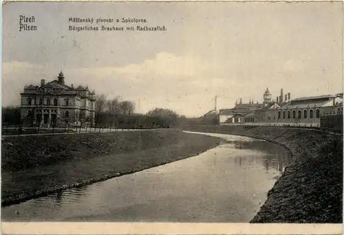 Pilsen - Plzen - Bürgerliches Rathaus -96320