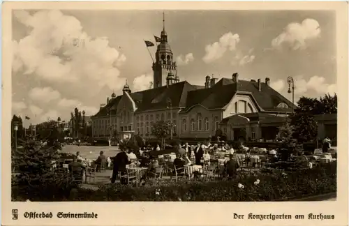 Ostseebad Swinemünde - Konzertgarten - 3. Reich -95580