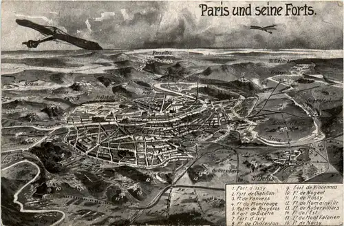 Paris und seine Forts -96424