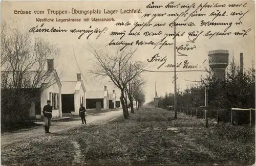 Lager-Lechfeld, Grüsse, Truppenübungsplatz, Westliche Lagerstrasse -358008