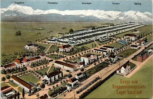 Lager-Lechfeld, Grüsse, Truppenübungsplatz -358028